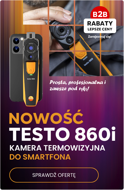 TESTO 860i - Kamera termowizyjna do smartfona