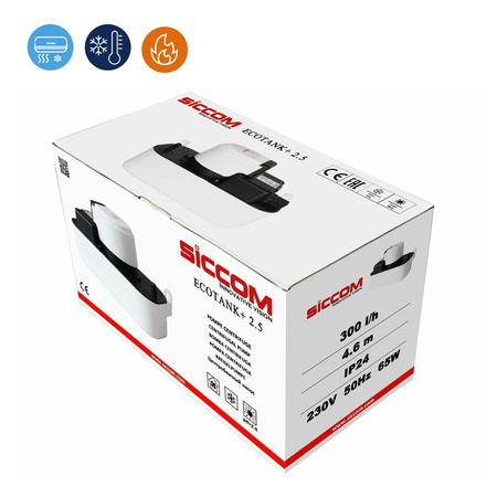 Pompka do skroplin SICCOM ECOTANK+ 2,5