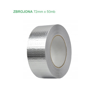 Taśma aluminiowa zbrojona 72mmx50mb