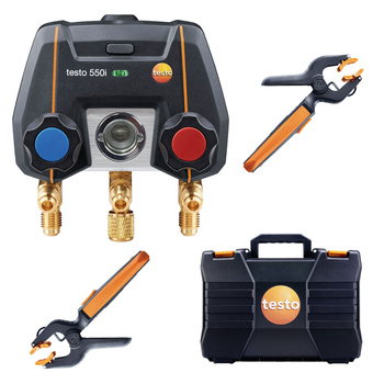 Testo 550i (Smart) Elektroniczna oprawa zaworowa