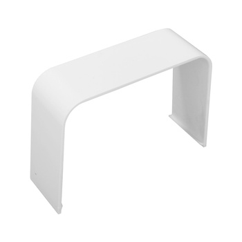 Maskownica mufa złączka do kanału koryta 0804GC-W TYP 08 80 mm-White