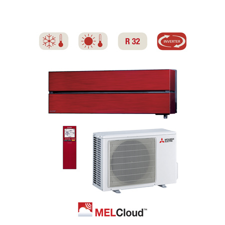 Klimatyzator Mitsubishi Electric ® - Diamond MSZ-LN Ruby Red  1,8kW