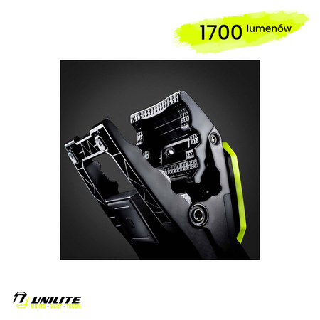 Akumulatorowa latarka z zaciskiem czołowym CL-1700