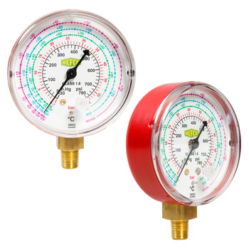 Manometr wysokiego ciśnienia REFCO M2-500-DS-R407C