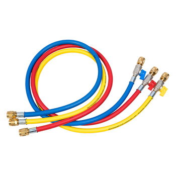 Przewód serwisowy ciśnieniowy REFCO CA-CCL-60- 1/4" SAE (150 cm) z zaworem