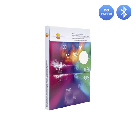 Testo 300 NEXT LEVEL O2 i CO Analizator spalin (4.000ppm) z drukarką + zestaw SmartSond Testo 510i +915i