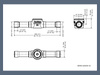 Wziernik Danfoss 5/8 -16mm przyłącza lutowane