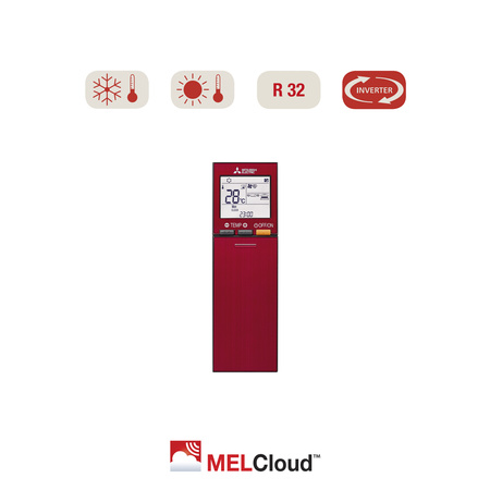 Klimatyzator Mitsubishi Electric ® - Diamond MSZ-LN Ruby Red  1,8kW