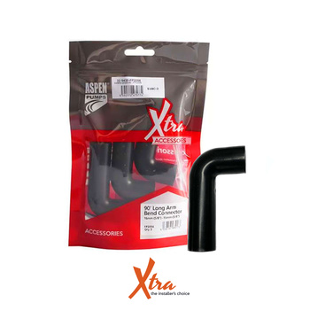 Złączka kolanko gumowe długie 90 stopni 16 mm Aspen Pumps