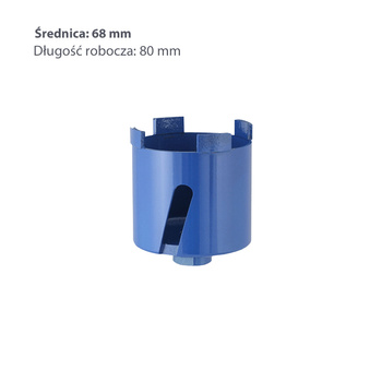 Wiertło pod puszkę M16 Premium Midan FI 68mm