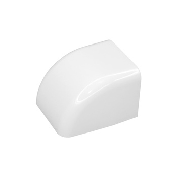 Zaślepka wpust boczny do korytka Vecamco 9805-114-11 80 mm-White
