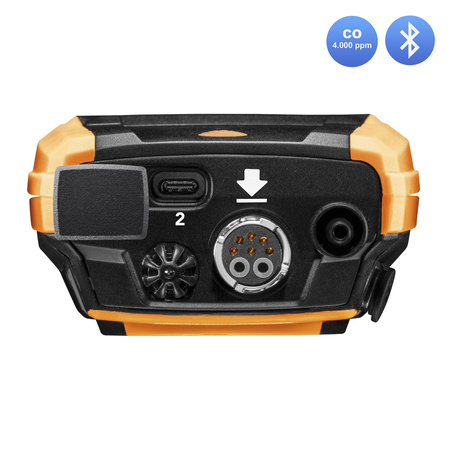 Testo 300 NEXT LEVEL O2 i CO Analizator spalin (4.000ppm) z drukarką + zestaw SmartSond Testo 510i +915i