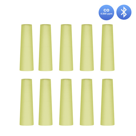 Testo 300 NEXT LEVEL O2 i CO Analizator spalin (4.000ppm) z drukarką + detektor Senco CO