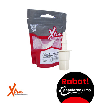 Złączka odprowadzająca 1/4" ( 6 mm ) lub 3/8" ( 100 mm ) x 21 mm