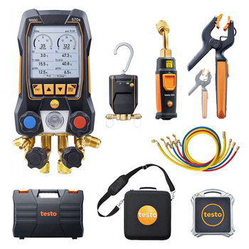 Testo 570s Profesjonalny zestaw do pomp ciepła