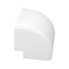 Kolanko zewnętrzne (narożnik zewnętrzny) 0806AE-W TYP 08 80 mm-White