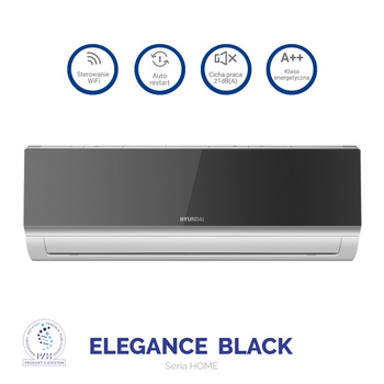 Klimatyzator Hyundai ® ELEGANCE BLACK HRP-M18EBI - 5,3 kW