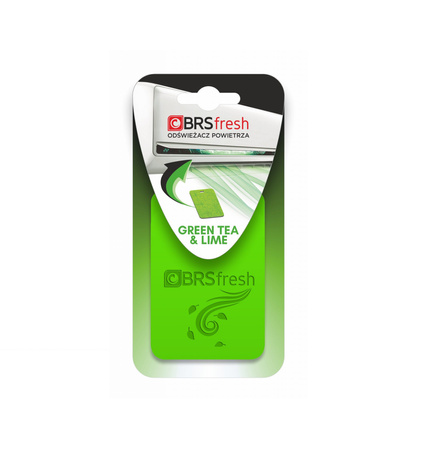 Wkład zapachowy do klimatyzacji BRSfresh - Green Tea & Lime