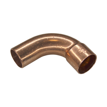 Łuk miedziany 1 5/8" jednokielichowy 90° NYPEL