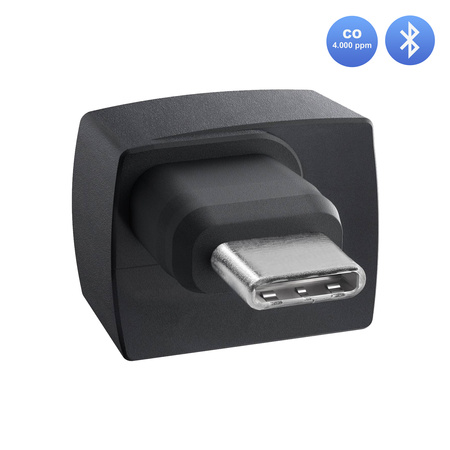 Testo 300 NEXT LEVEL O2 i CO Analizator spalin (4.000ppm) z drukarką + detektor Senco CO