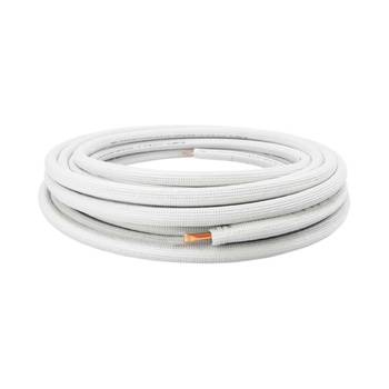 Rura miedziana w otulinie WHITE PE OTTOCOOL 1/2" 25m do klimatyzacji chłodnictwa