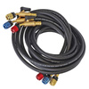 Zestaw węży serwisowych 5/16" - 180 cm BLACK DIAMOND Easy-Seal z zaworem kulowym