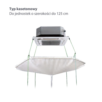 Pokrowiec do mycia klimatyzatorów kasetonowych WIPCOOL