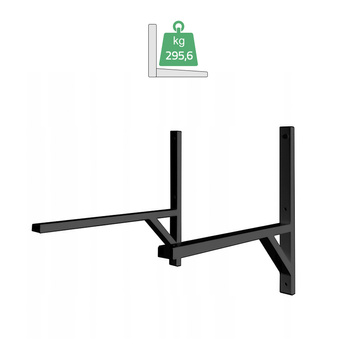 Wspornik klimatyzatora agregatu spawany AG 600 x 50 x 30 czarny