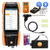 Testo 300 NEXT LEVEL O2 i CO Analizator spalin (4.000ppm) z drukarką + detektor Senco CO