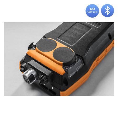 Testo 300 NEXT LEVEL O2 i CO Analizator spalin (4.000ppm) z drukarką + zestaw SmartSond Testo 510i +915i