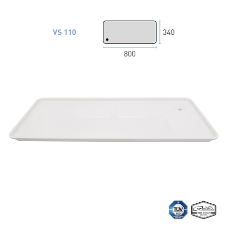 Taca ociekowa 800x340 - VS110 (bez uchwytów)
