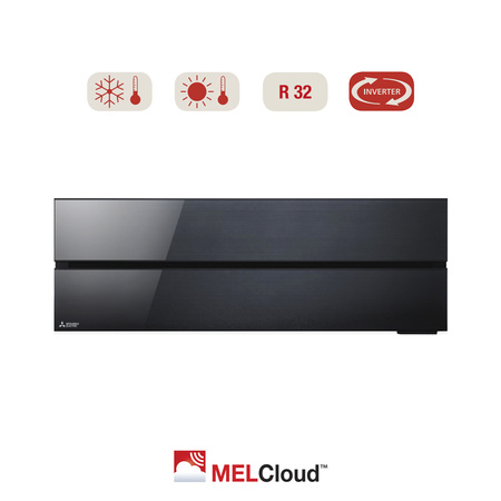 Klimatyzator Mitsubishi Electric ® - Diamond MSZ-LN Onyx Black 2,5 kW