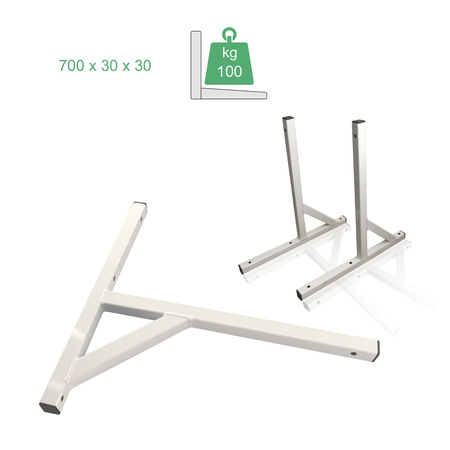 Wspornik klimatyzatora agregatu spawany AG 700 x 700 x 30 x 30