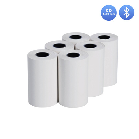 Testo 300 NEXT LEVEL O2 i CO Analizator spalin (4.000ppm) z drukarką + detektor Senco CO