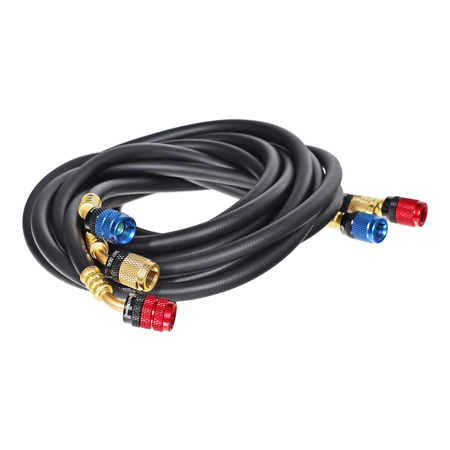 Zestaw węży serwisowych 1/4" - 180 cm BLACK DIAMOND Easy-Seal