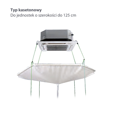 Pokrowiec do mycia klimatyzatorów kasetonowych WIPCOOL