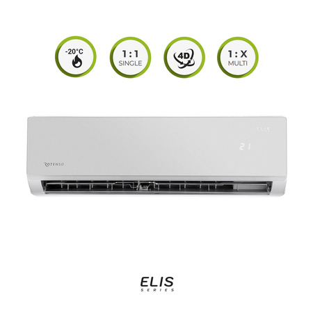 Klimatyzator Rotenso ® ELIS SILVER ES26Xi - 2,6 kW