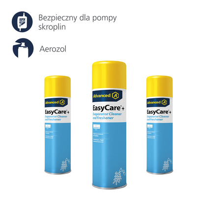 Advanced EasyCare+ środek do czyszczenia i odświeżania parowników Aerozol 600ml