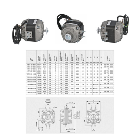 Silnik 25W.