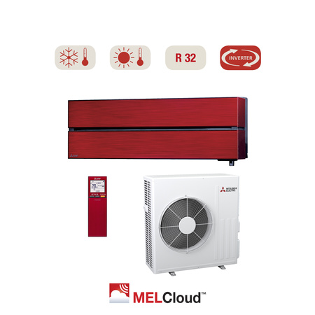 Klimatyzator Mitsubishi Electric ® - Diamond MSZ-LN Ruby Red 6,0 kW