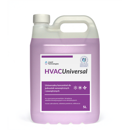 HVAC UNIVERSAL wielozadaniowy preparat do czyszczenia i odłuszczania 5L koncentrat