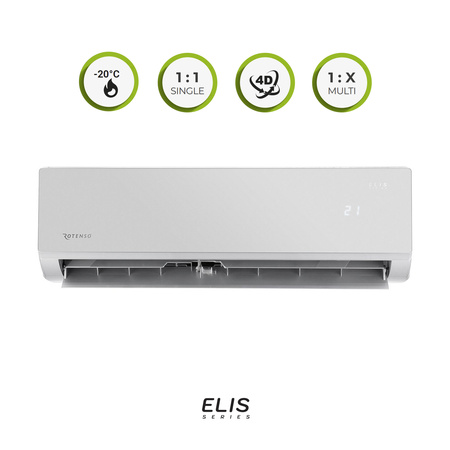 Klimatyzator Rotenso ® ELIS SILVER ES35Xi- 3,4 kW