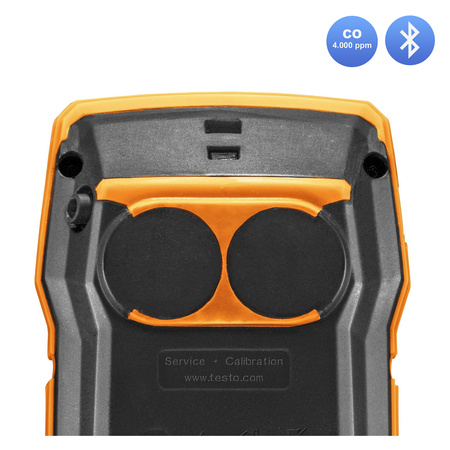 Testo 300 NEXT LEVEL O2 i CO Analizator spalin (4.000ppm) z drukarką + detektor Senco CO