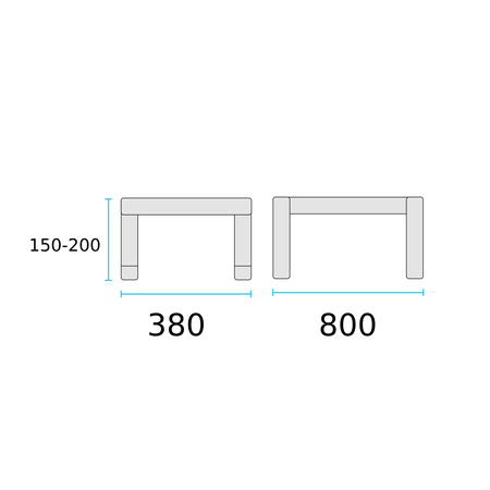 Podstawa wsporcza klimatyzatora i pomp ciepła GB-47