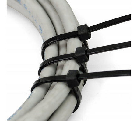 Opaska zaciskowa kablowa (trytytka) 200x4,8 - czarna -100szt.