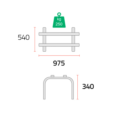 Podstawa wsporcza  klimatyzatora i pomp ciepła