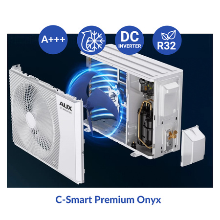 Klimatyzator Aux C-SMART PREMIUM ONYX- 3,5 kW
