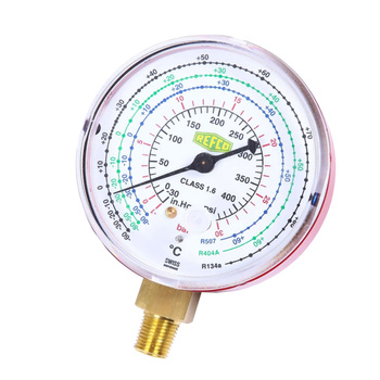 Manometr wysokiego ciśnienia REFCO M2-500-DS-R134A