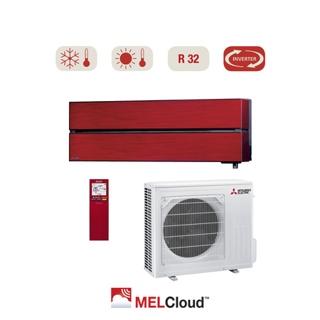 Klimatyzator Mitsubishi Electric ® - Diamond MSZ-LN Ruby Red 5,0 kW