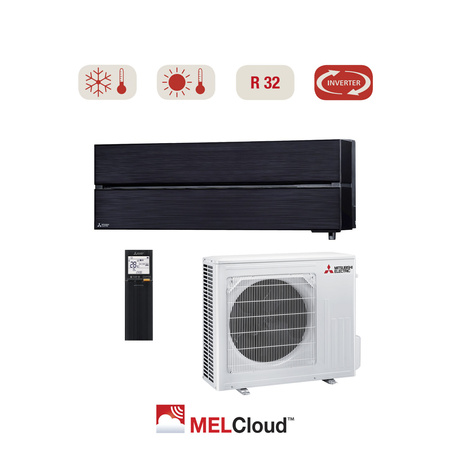 Klimatyzator Mitsubishi Electric ® - Diamond MSZ-LN Onyx Black 5,0 kW